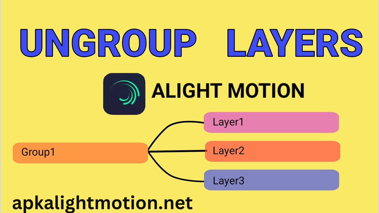 Layers in Alight Motion