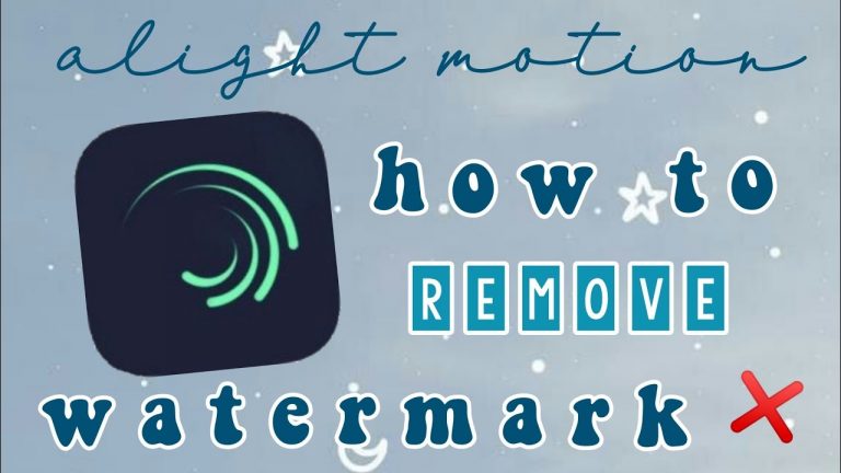 How To Remove Alight Motion Watermark- Step by Step Free Guide 2023 (Explained)