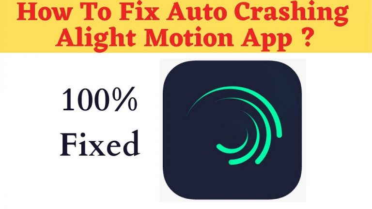 Why Does Alight Motion Keep Crashing- Free Guide (2023)